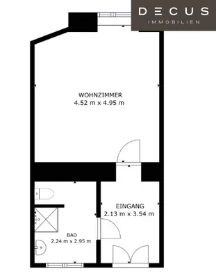 1-Zimmer-Wohnung kaufen in Wien – 35,05 m², € 134.900 – Bild 12 von 12