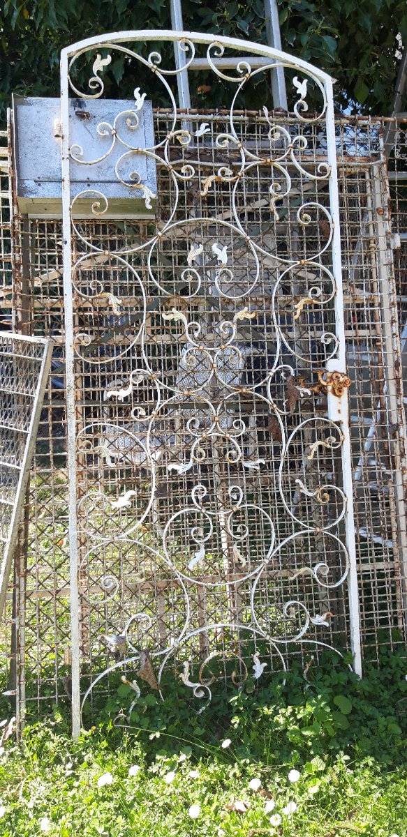 Schmiedeeisen Tür und Gitter