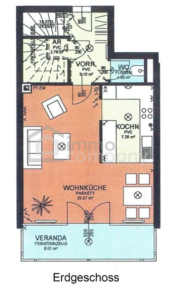 Lässige 3-Zimmer-Wohnung mit 2x Wintergarten auf 2 Stockwerken zu vermieten!, Baden