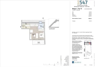 2-Zimmer-Wohnung kaufen in Wien – 55,87 m², € 455.000
