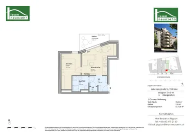 2-Zimmer-Wohnung kaufen in Wien – 39 m², € 298.000 – Bild 19 von 19