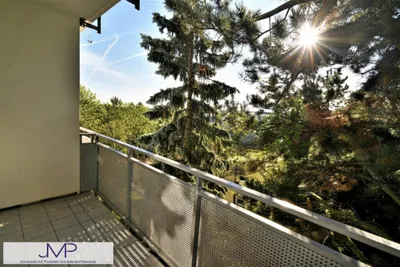 Absolute Ruhelage - 2 Zimmerwohnung mit Südloggia und Grünblick! – Bild 3