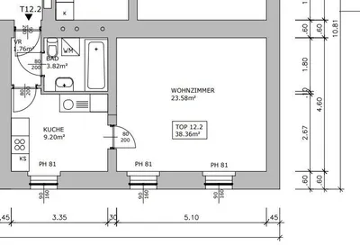 1-Zimmer-Wohnung kaufen in Leoben – 38,36 m², € 89.000 – Bild 4 von 16