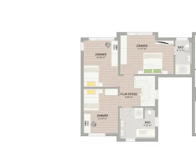 4-Zimmer-Haus kaufen in Wien – 124,48 m², € 1.049.900 – Bild 3 von 5