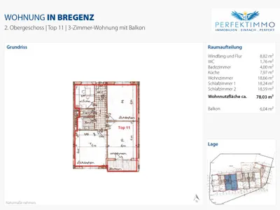 3-Zimmer-Wohnung kaufen in Bregenz – 78,03 m², € 293.630 – Bild 15 von 15
