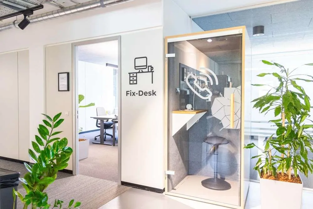Büroflächen und Co-working - Lassallestraße 7B, 1020 Wien! - Widok 2
