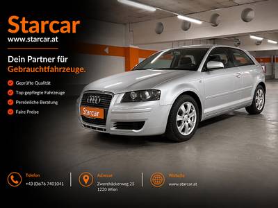 Audi A3 1,9 TDI e DPF *VOLLLEDER*XENON*KLIMA*