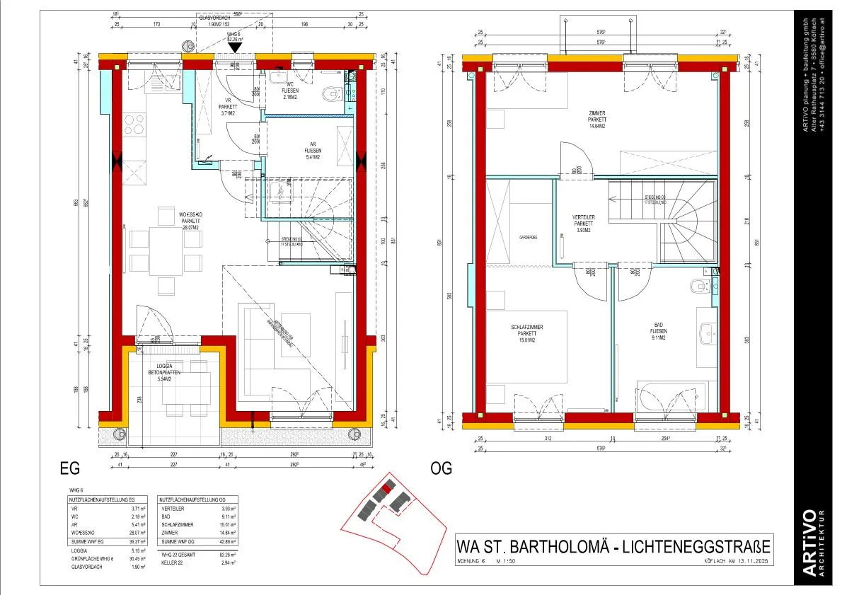 Maisonette mit Garten / Miete mit Kaufoption / Erstbezug / Top 6 – pohled 2