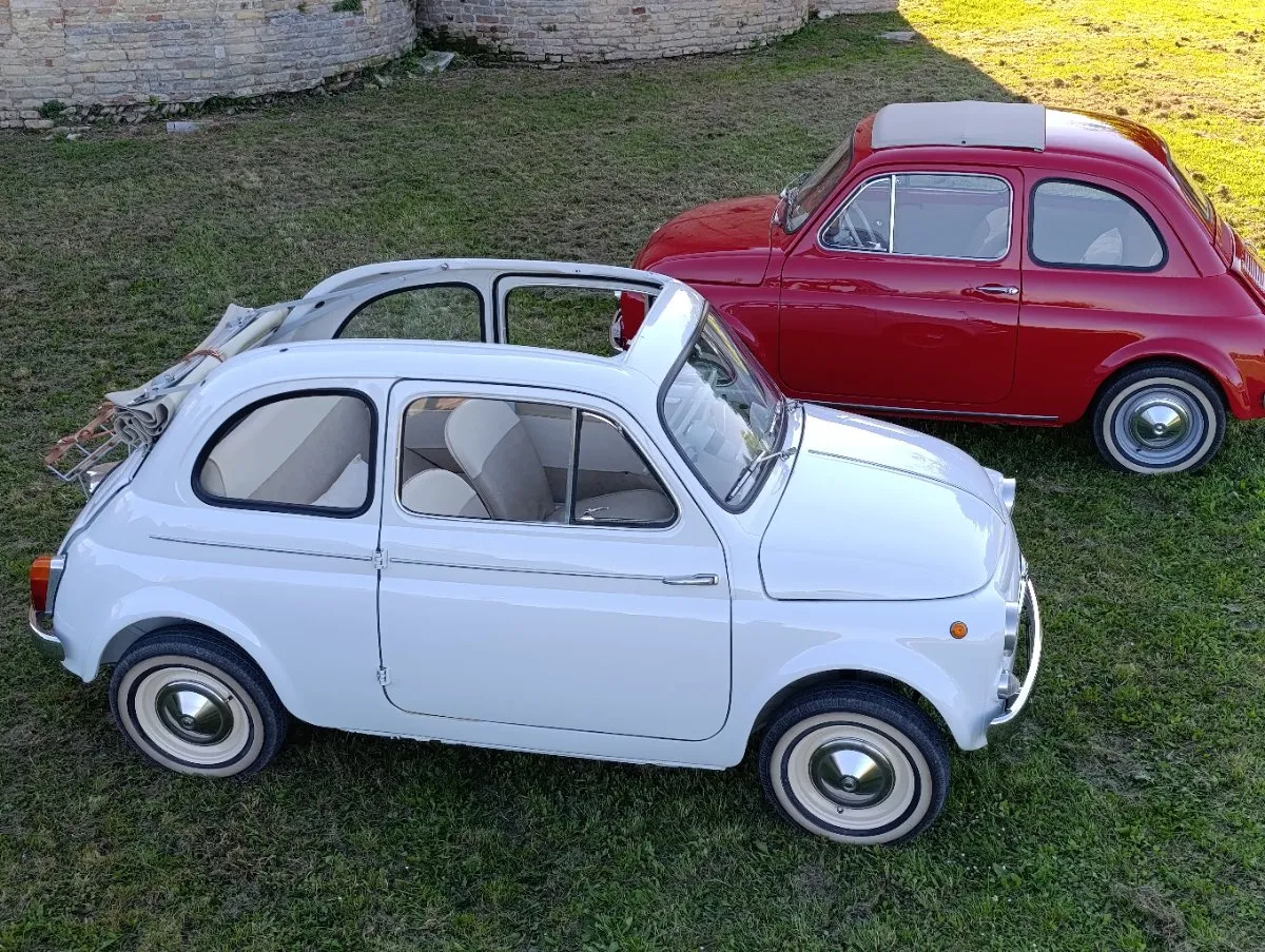 Fiat 500 D cabrio Motor 650cc + SyncroGetriebe