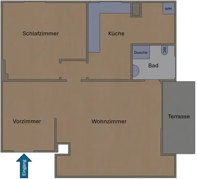 2-Zimmer-Wohnung mieten in Eisenstadt - Umgebung – 84 m², € 887 – Bild 10 von 10