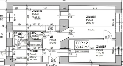 3-Zimmer-Wohnung kaufen in Wien – 68,47 m², € 449.000 – Bild 7 von 7