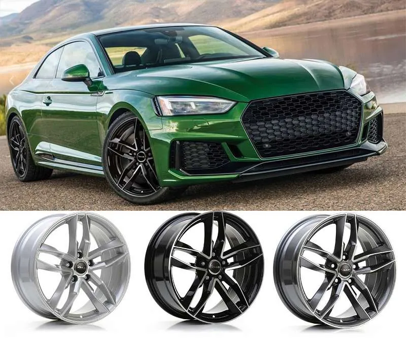 18 Zoll Damina DM05 Alu Felgen 5x112 Et25 Für Audi S-Line A4 A5 S4 S5 A6 A7 A8