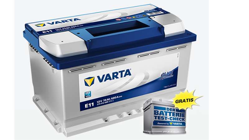 VARTA Blue Dynamic 574012068 E11 74Ah Autobatterie