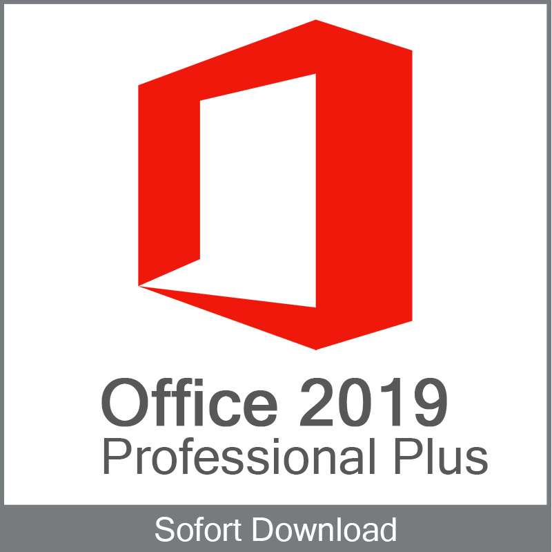 Microsoft Office 2019 Professional Plus als sofort Download