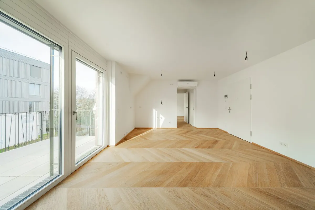 STOCK IM WEG - Sonnenstunden & Stilgefühl - Stilvolles Dachgeschoss-Apartment mit Balkon – pohled 3