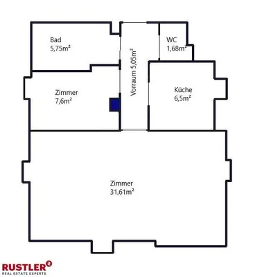 2-Zimmer-Wohnung kaufen in Graz – 58,19 m², € 310.000 – Bild 10 von 11