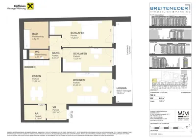 3-Zimmer-Wohnung kaufen in Wien – 88,1 m², € 620.800 – Bild 7 von 8