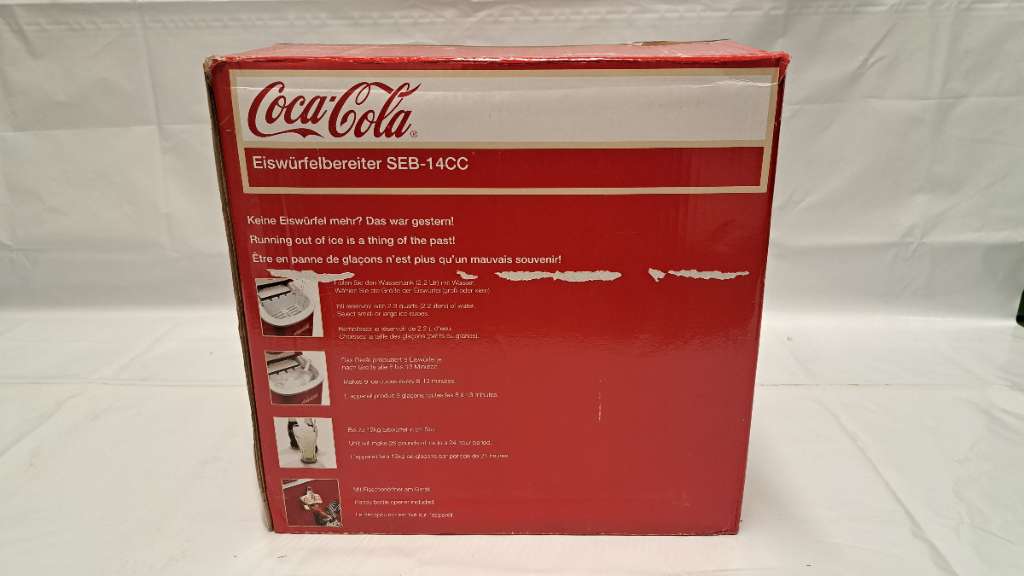 SALCO Coca-Cola Eiswürfelmaschine SEB-14CC / Preis ist verhandelbar, €  109,- (9321 Kappel am Krappfeld) - willhaben