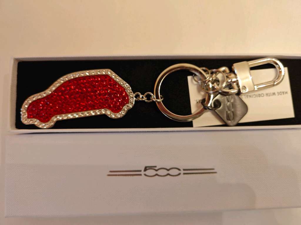 (verkauft) Fiat 500 Schlüsselanhänger