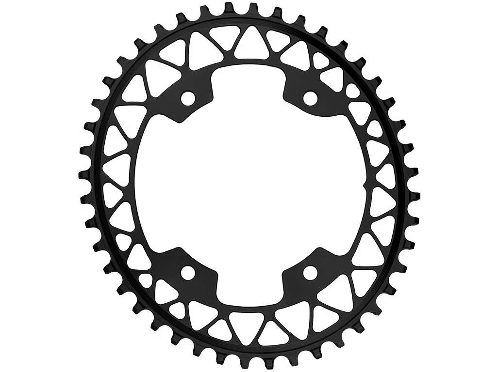 KettenblattAbsoluteBlackOval1XGravel4oder5arm110LKNEUstatt99.-