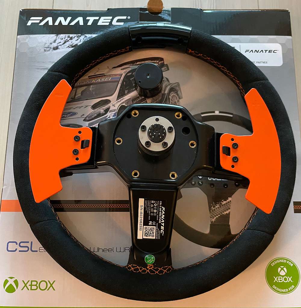 (verkauft) FANATEC CSL Elite Steering Wheel WRC, ohne QR!