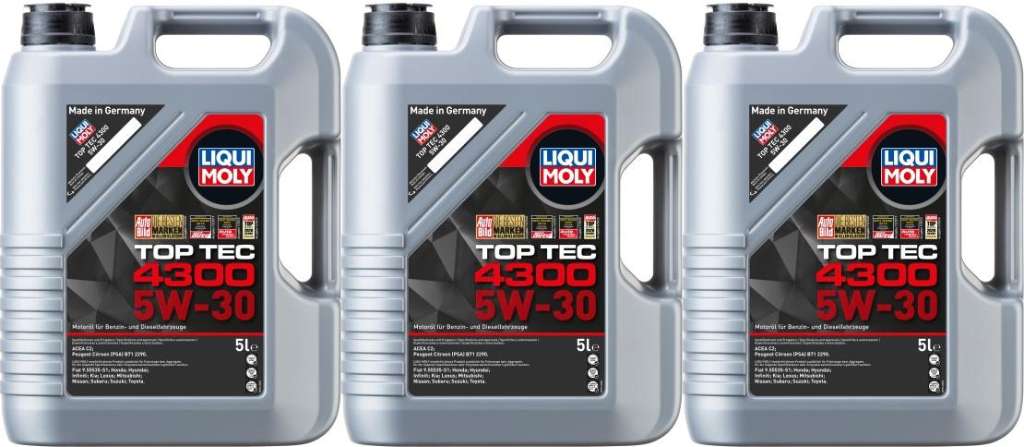 Liqui Moly Top Tec 4300 5W-30 Motoröl 1l - Motoröle für alle Fahrzeuge