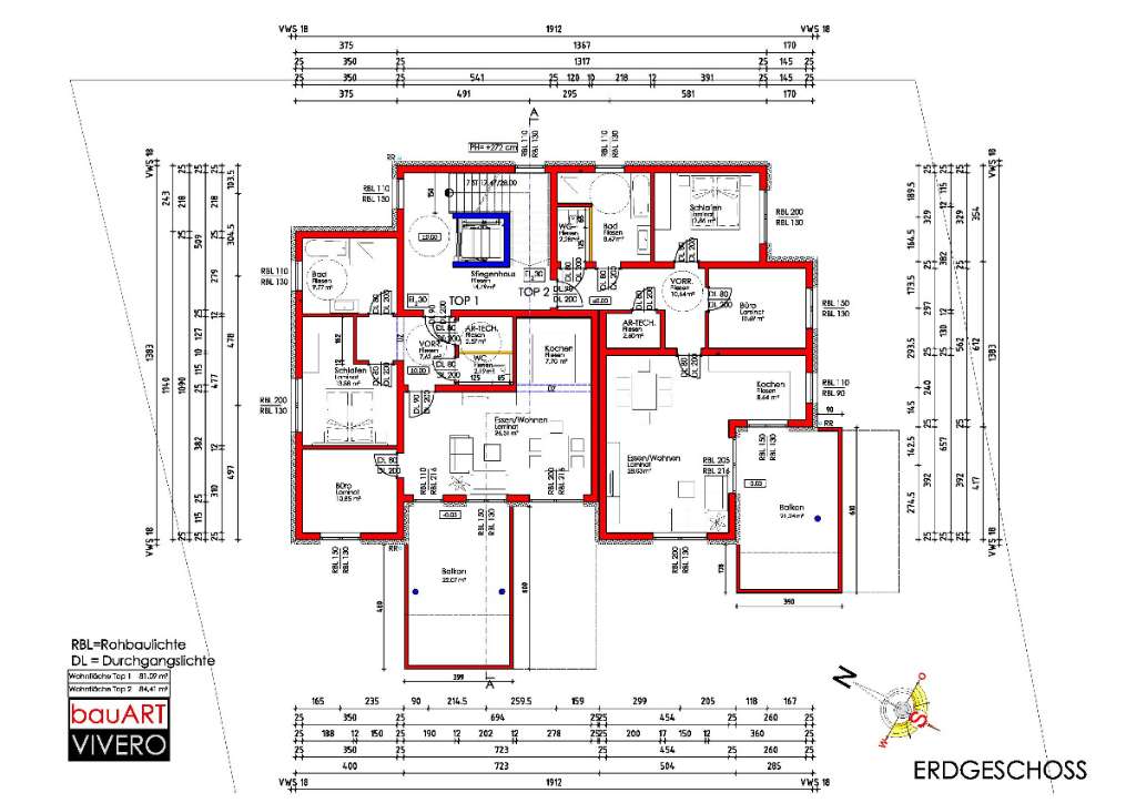 Wohnungen in Pfaffing, 80 m², € 315.000,-, (4870 Pfaffing) - willhaben
