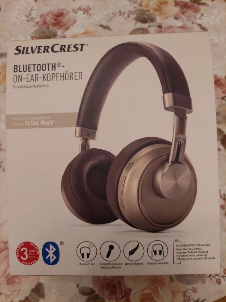 SilverCrest Bluetooth Kopfhörer-NEU!, € 15,- willhaben Wien) - (1100