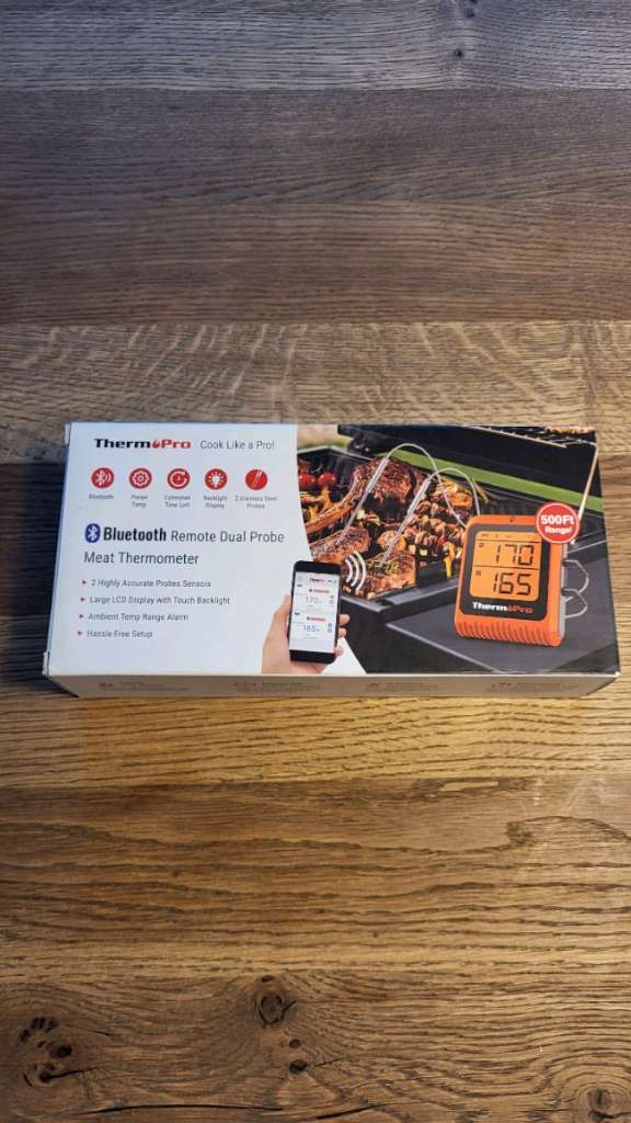 ThermoPro TP-25H2 Smart Bluetooth Meat Thermometer