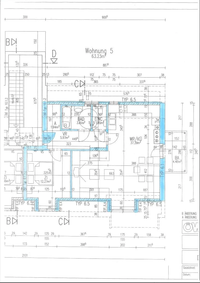 Sehr schöne 2-Zimmer-Wohnung mit Balkon in ruhiger Lage - NEUE KÜCHE - geförderte Miete ODER geförderte Miete mit Kaufoption - 2 Zimmer - Ansicht 2