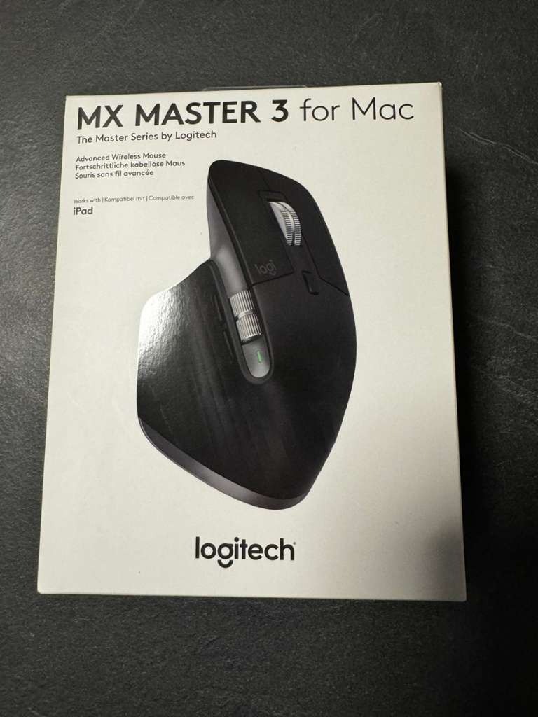 LOGITECH MX MASTER 3 für Mac Kabellose Maus, Space Grau Kabellose Maus  Kabellos in Space Grau online kaufen