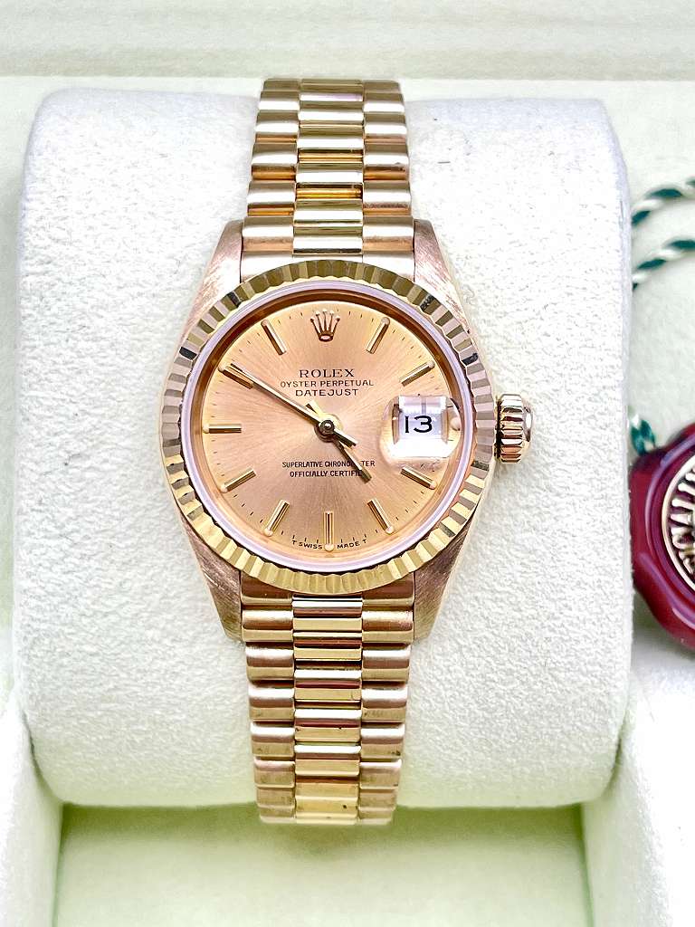 Datejust vollgold sale