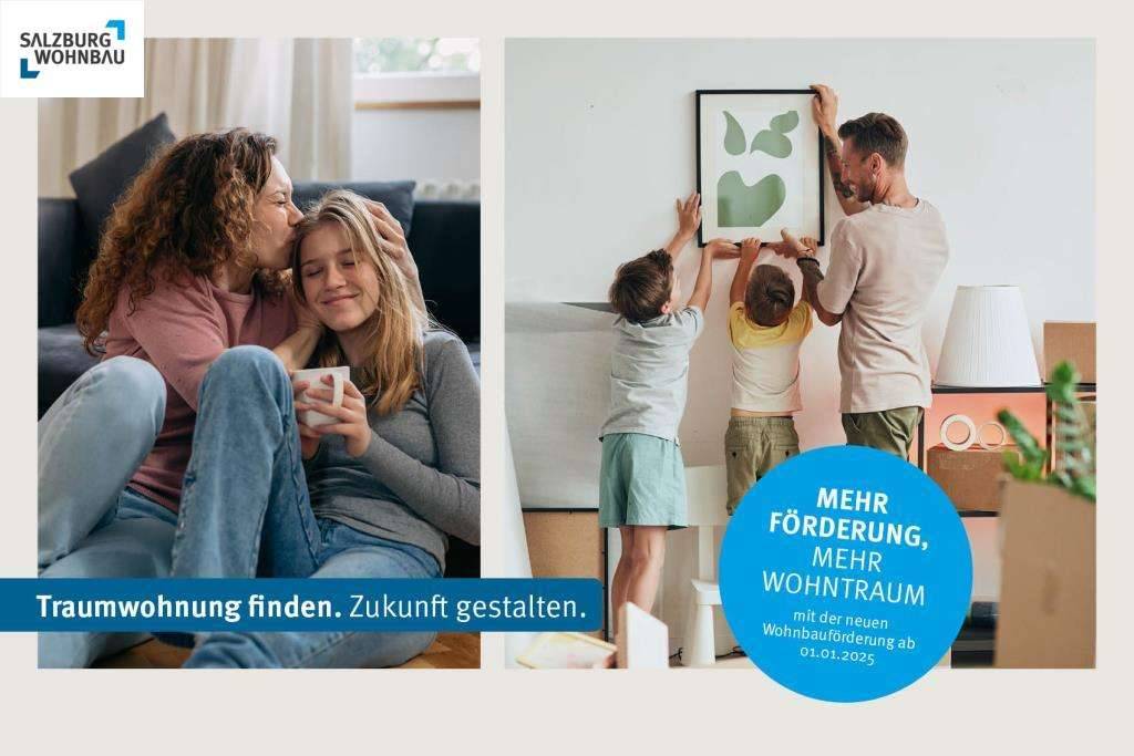 Grün wohnen, gut angebunden - geförderte Gartenwohnung nahe Bahnhof Golling! - Ansicht 2