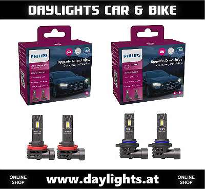 Daylights Austria - M-Tech H4 Pro Series LED Headlight +250% Pure White  Duobox