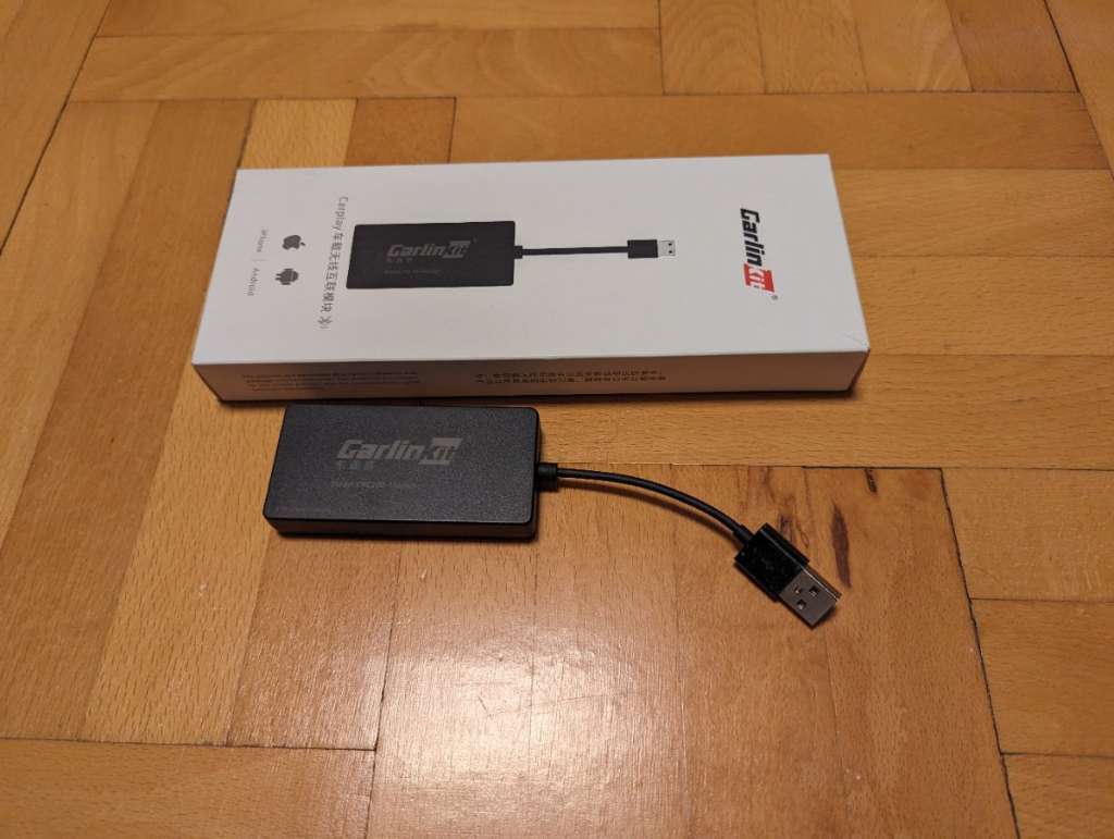 Carlinkit CPC200 Apple Car Play Android Auto Adapter, € 20,- (1040