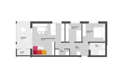 3-Zimmer-Wohnung kaufen in Dornbirn – 67,47 m², € 487.000 – Bild 14 von 16