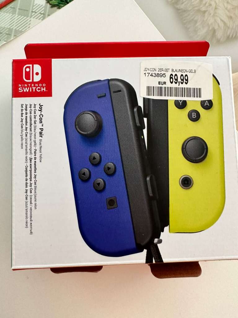 Nintendo Switch (1230 € willhaben 55,- »Joy-Con 2er-Set«, - Wireless-Controller Wien)
