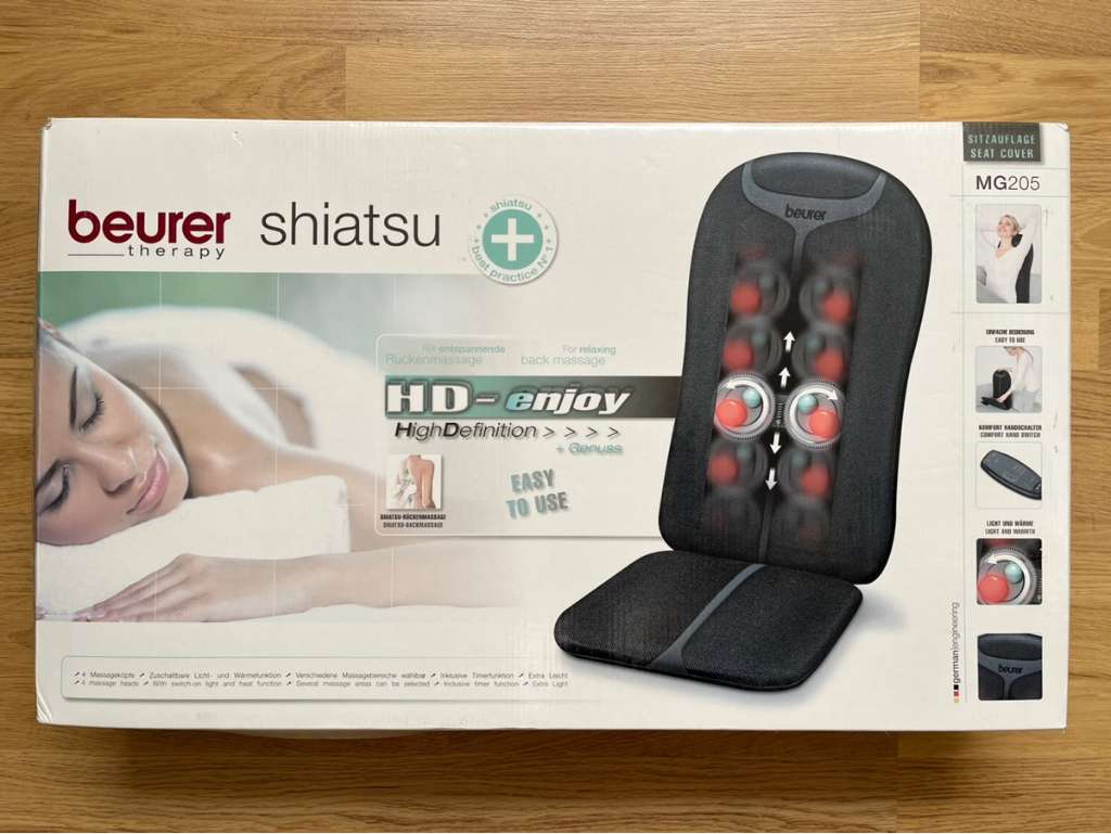 Beurer MG 205 Shiatsu Massage Sitzauflage, € 30,- (5020 Salzburg