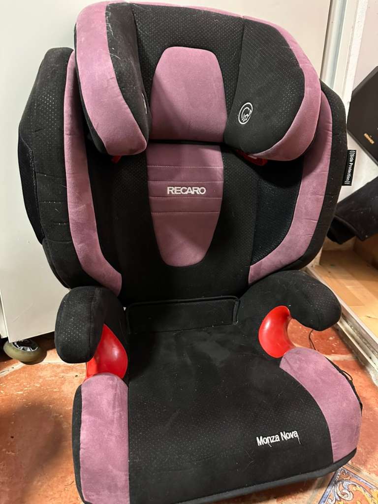 Autokindersitz Kindersitz Autositz Sitzerhöhung Polystyrol Safari Gruppe  II/III (15-36 kg) (Grau-Schwarz) : : Baby