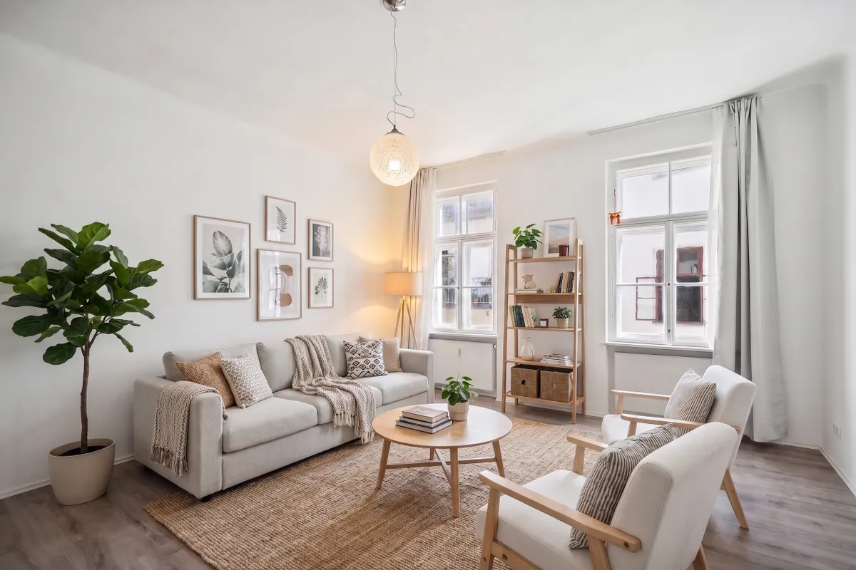 Servitenviertel: Renovierte Altbauwohnung mit doppeltem Setup - Eigennutzung und/oder Vermietung - Widok 3