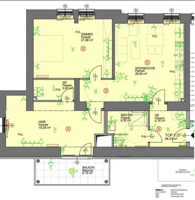 3-Zimmer-Wohnung mieten in Wiener Neustadt – 86,43 m², € 1.197 – Bild 19 von 20