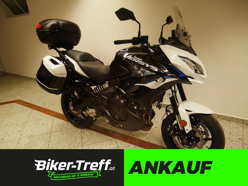 Kawasaki Versys 650 mit 3 Koffer Tourer