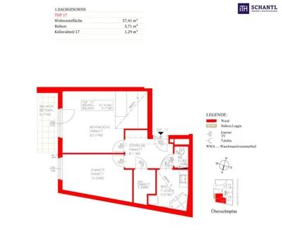 2-Zimmer-Wohnung kaufen in Wien – 57 m², € 484.000 – Bild 17 von 17