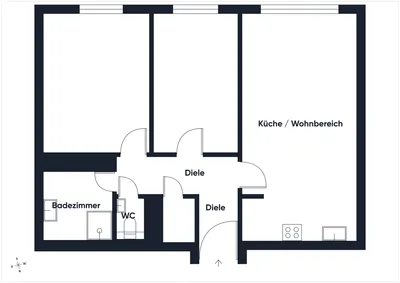 3-Zimmer-Wohnung mieten in Mödling – 66,31 m², € 950 – Bild 7 von 10