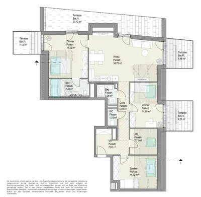 4-Zimmer-Wohnung kaufen in Wien – 116,85 m², € 868.000 – Bild 21 von 21