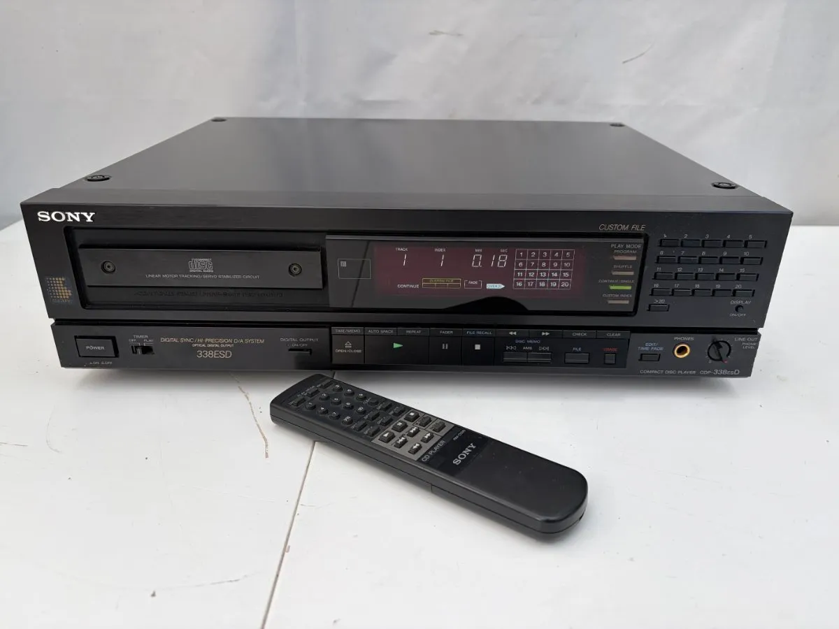 Used Sony CDP-338ESD CD players for Sale | HifiShark.com