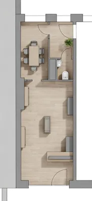 2-Zimmer-Gewerbeimmobilie mieten in Wien – 30 m², € 500 – Bild 8 von 8