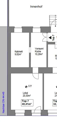 2-Zimmer-Gewerbeimmobilie kaufen in Wien – 40,41 m², € 160.000 – Bild 13 von 14