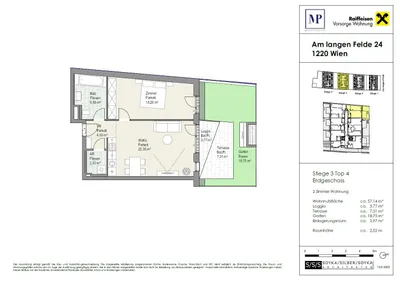 2-Zimmer-Wohnung kaufen in Wien – 57,26 m², € 372.800 – Bild 10 von 10
