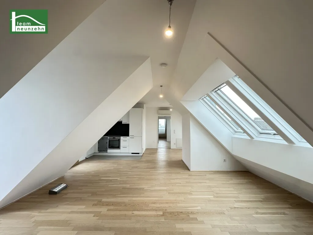 Klimatisierte Maisonette mit Weitblick-Dachterrasse in top Lage nahe U6, Millennium City und Donau! - View 3